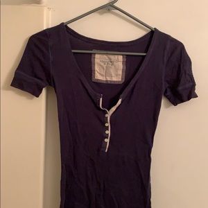 Abercrombie & Fitch Navy Shirt